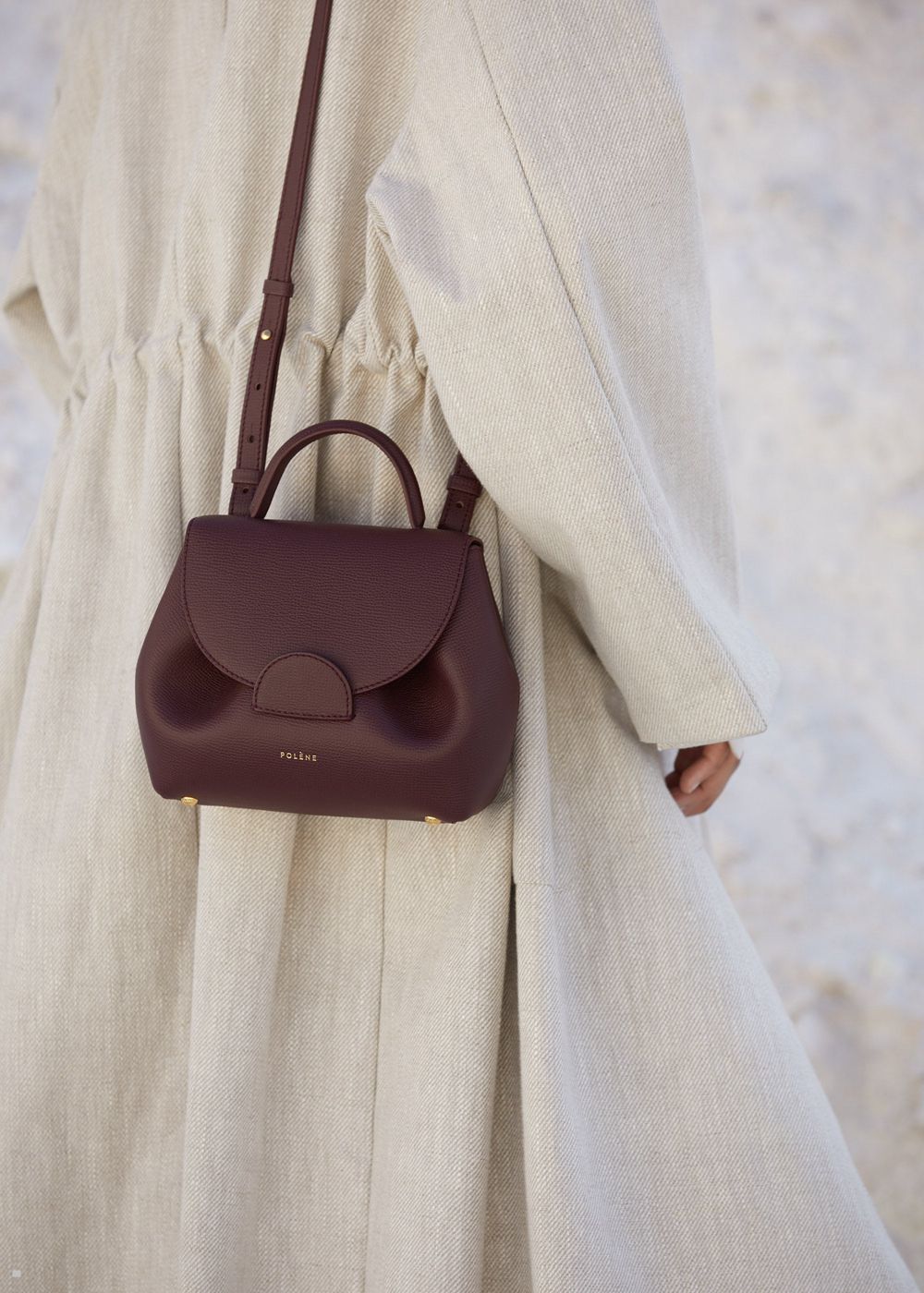 Burgundy Polène Numéro Un Nano Bags | EYB-587063