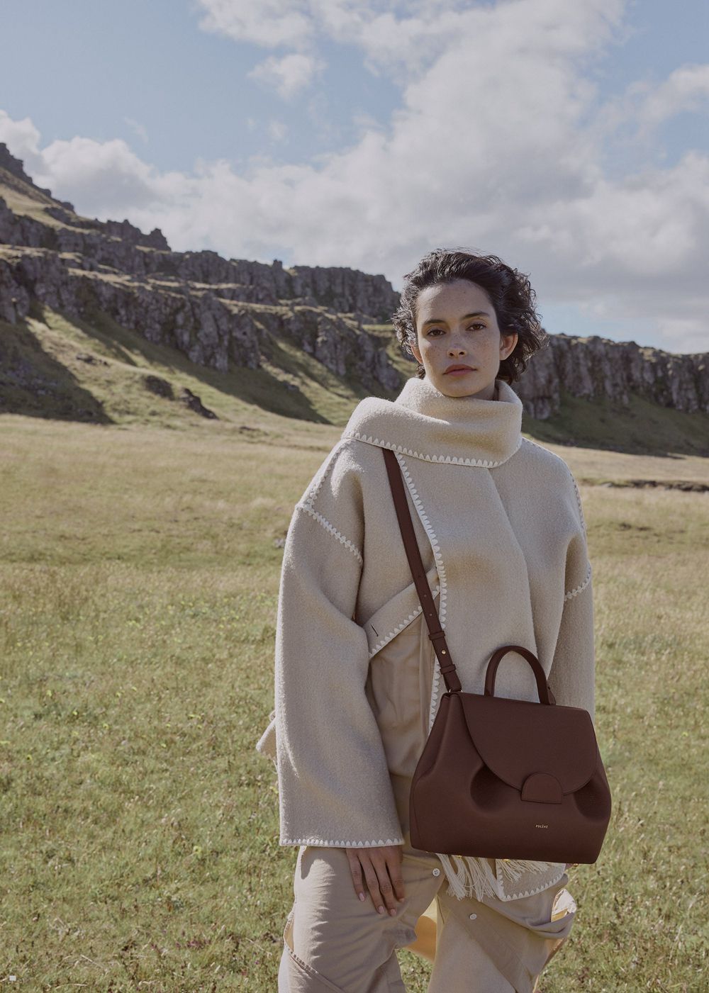 Brown Polène Numéro Un Bags | DPA-376204