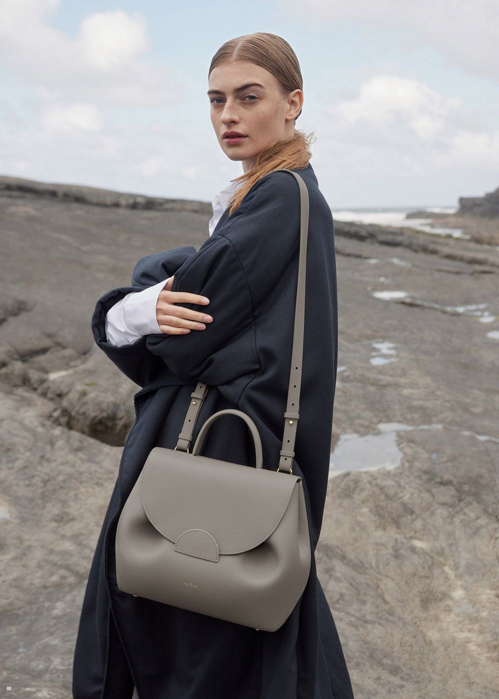 Grey Polène Numéro Un Bags | LMB-249037